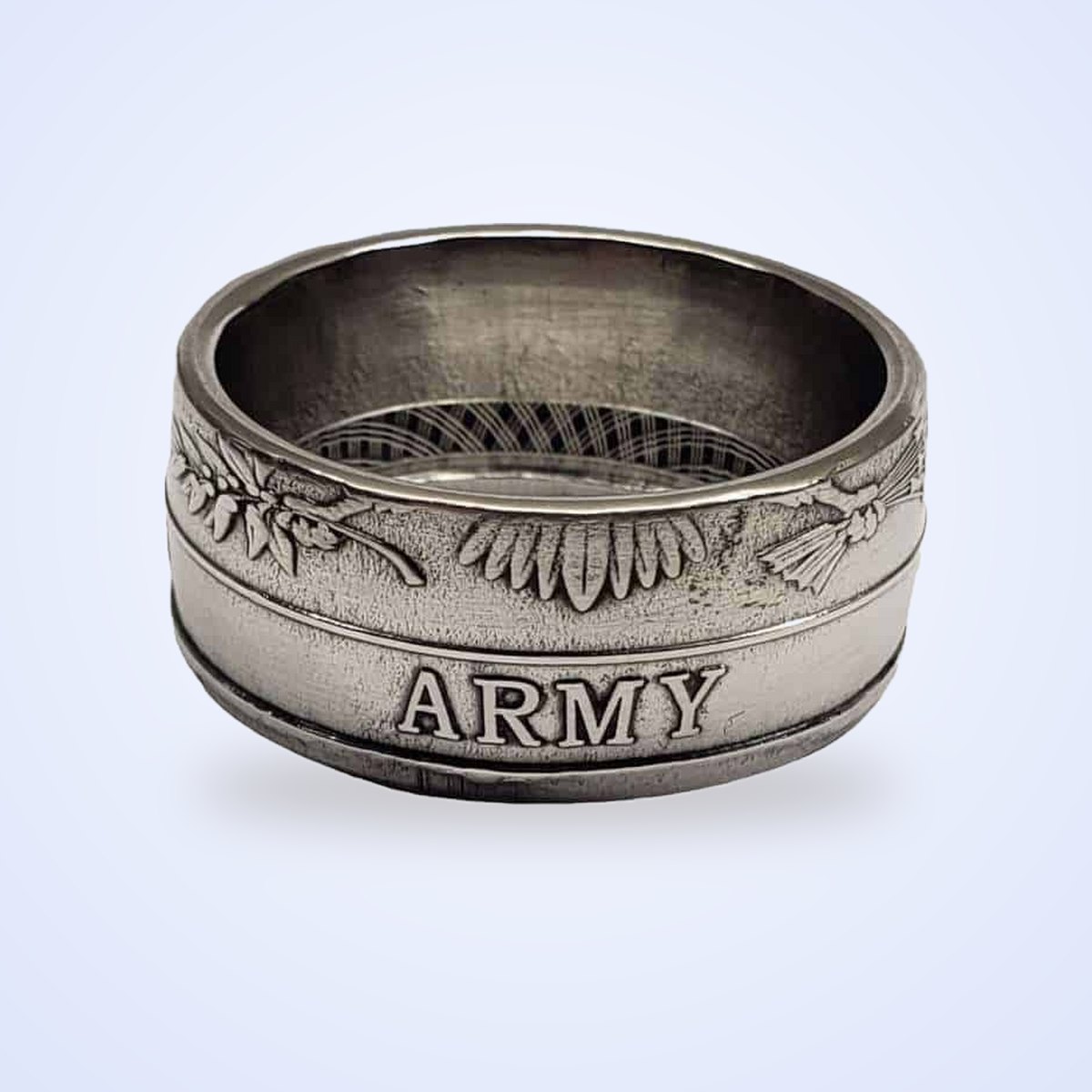The same coin made into a ring